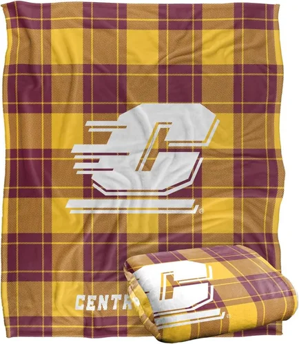 Vista 243 de LOGOVISION St John's University Campus Plaid Spirit Silky Touch Manta súper suave 36 x 58 pulgadas