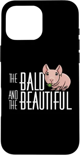 Vista 19 de Funny Kawaii Kids Bald Beautiful Hairless Guinea Pig Lover Case for iPhone 17