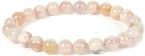 Vista 15 de Justinstones Gem - Pulsera elástica de cuentas redondas de piedras semipreciosas de 8 mm, unisex, de 17.78 cm Turmalina negra de grado A