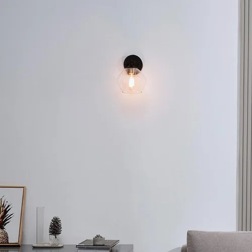 Vista 2 de Globe Electric Covington aplique de pared para exteriores, color negro 44214