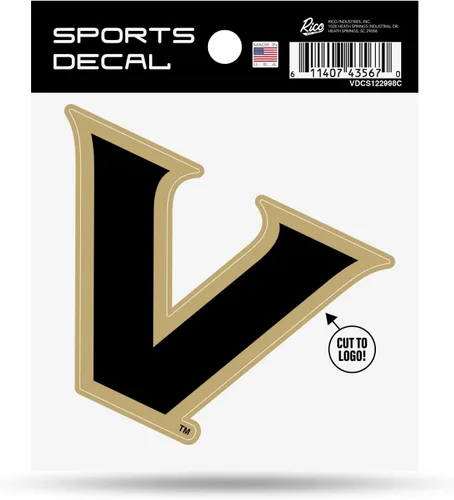Vista 75 de Rico Industries NCAA - Calcomanía unisex para adultos con logotipo primario 4 x 4