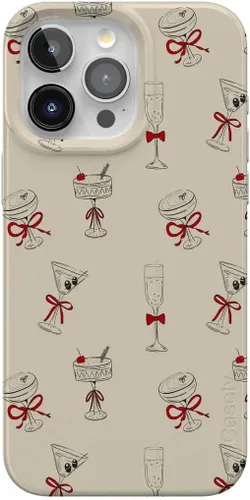 Vista 107 de Casely Funda para iPhone 14 Pro Max All Boo'd Up Fantasma púrpura Compatible con MagSafe Diseño clásico ultrafino