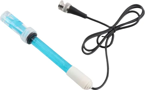 Vista 2 de TOPINCN Electrodo, Conector BNC Acuario Electrodo Hidropónico Monitor Sonda Sensor Inteligente Medidor Digital Conector BNC