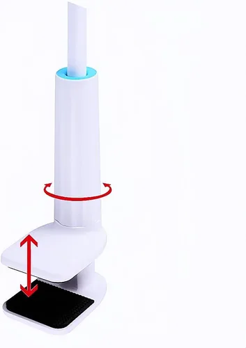 Vista 5 de Soporte de teléfono para tableta de cuello de cisne para cama. Soporte flexible ajustable para teléfono celular, soporte de abrazadera de clip