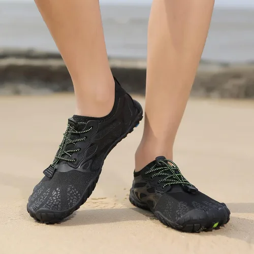 Vista 7 de ziitop Zapatos de agua para hombres y mujeres, para playa, descalzos, natación, escalada, piscina, calcetines, antideslizantes, transpirables