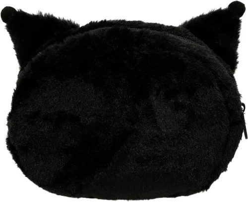 Vista 3 de Kuromi - Juego de bolsas de cosméticos – Paquete con bolsa de cosméticos Sanrio para maquillaje, artículos de tocador de tamaño de viaje, más