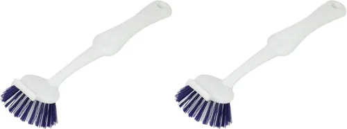 Vista 3 de Chef Craft Select - Cepillo para verduras y sartenes, 9.5 pulgadas, color blanco