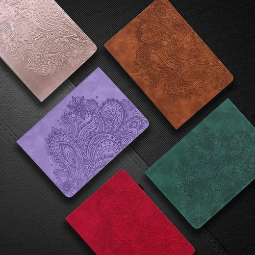 Vista 7 de ALILANG Funda para Amazon Kindle Fire Max 11 (13ª generación, versión 2023) con lápiz capacitivo, múltiples ángulos de visión, piel sintética
