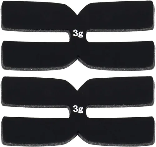 Vista 2 de Lixada 6 cintas de raqueta de tenis de silicona para raquetas de tenis de 0.11 oz