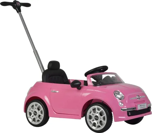 Vista 5 de Best Ride On Cars Fiat 500 - Coche de empuje, color rosa