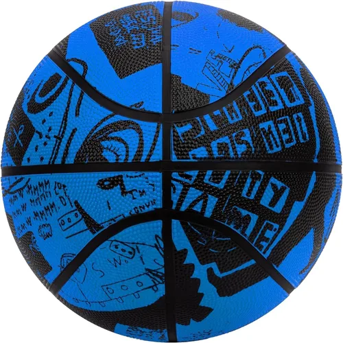 Vista 2 de AND1 Street Art - Balón de baloncesto de goma, tamaño reglamentario oficial 7 (29.5 pulgadas), diseño de canal profundo, hecho para interiores