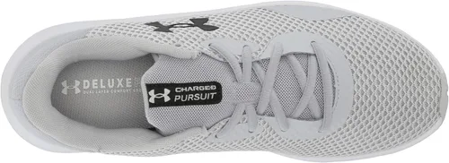 Vista 5 de Under Armour Charged Pursuit 3 - Tenis de correr para mujer Negro