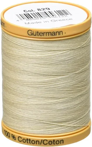 Vista 8 de Gutermann – Hilo de algodón natural sólidos (876 yards) – en su elección