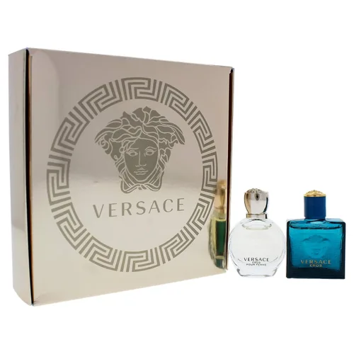 Vista 5 de Versace Eros - Eau de Parfum en frasco de muestra para viaje, 0.03 onzas/1 Ml