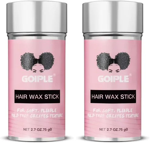 Vista 11 de Goiple Barra de cera - Pomada de cera de larga duración (2.7+0.56 oz) para cabello