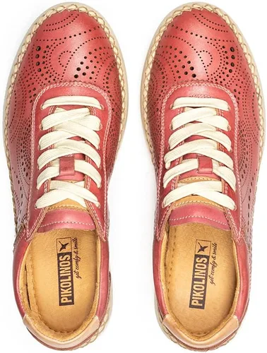 Vista 8 de PIKOLINOS Sneakers Cuero Mesina para Mujer Confetti