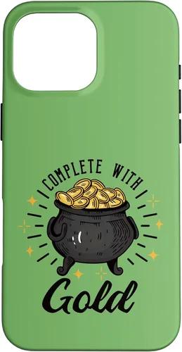 Vista 19 de iPhone 16 completo con oro - Símbolo de prosperidad y suerte