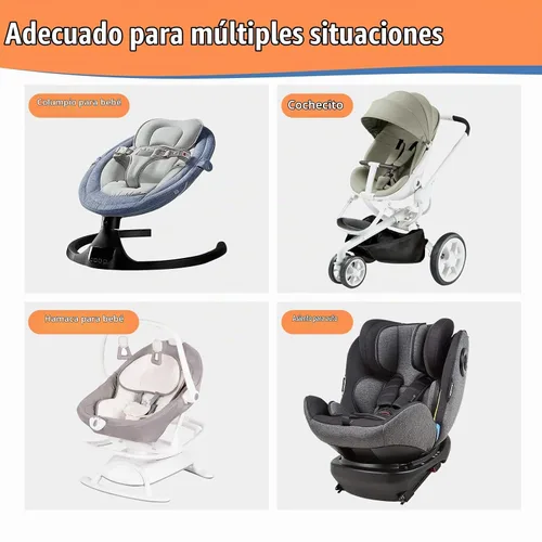 Vista 6 de KAKIBLIN Almohada para el cuello del bebé, almohada de la ayuda de la Fox-1