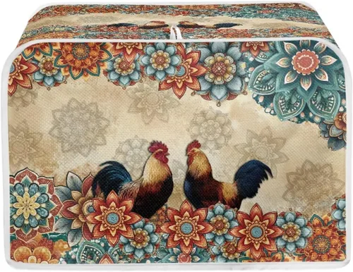 Vista 40 de Talayituse Autumn Maple Leaf Print Toaster Cover 2 Slice Bread Toaster Oven Cover Washable Toasters Dust Covers Kitchen Small Appliance Covers