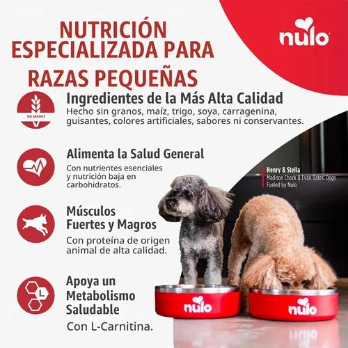 Vista 4 de Nulo Small Breed Dog Signature Stew - Pollo y salmón en caldo, taza de 24 x 2.8 onzas