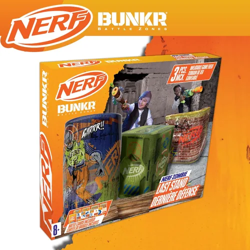 Vista 2 de NERF BUNKR Zombie Last Stand Inflatable Battle Zone