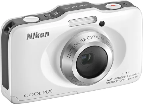 Vista 4 de Nikon COOLPIX S31 Cámara digital impermeable de 10.1 MP con video HD de 720p (blanco) (modelo antiguo) (renovado)