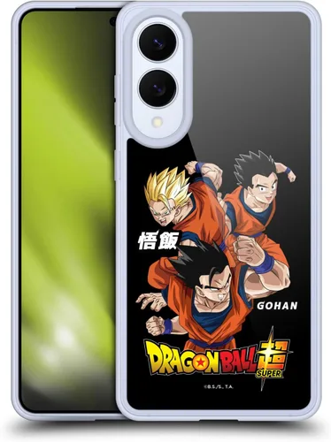 Vista 188 de Head Case Designs Funda de gel con licencia oficial de Dragon Ball Super Group Future Trunks Arc Characters [protección de grado militar] compatible