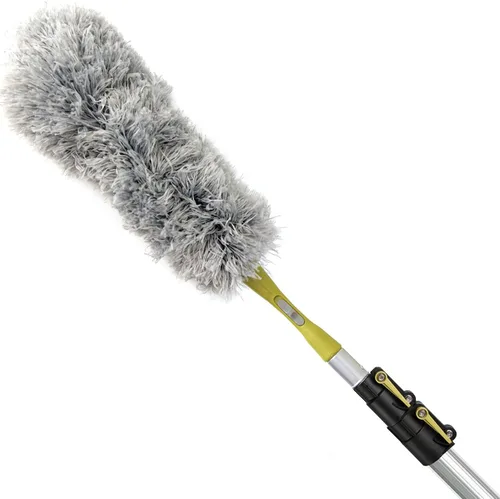Vista 17 de DOCA - Poste telescópico de 5 a 12 pies, poste de extensión para limpieza, plumero de plumas, kit de lavado de ventanas, rodillo de pintura