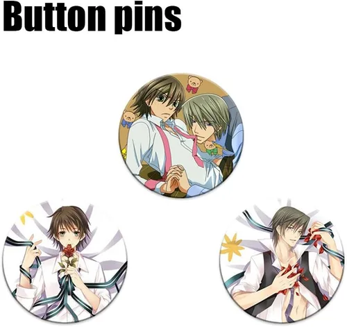 Vista 6 de Junjou Romantica Merch Bolsa de regalo con cordón para tarjetas soporte para teléfono funda de almohada A