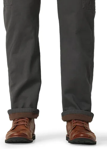 Vista 3 de Wrangler Authentics - Pantalón tipo cargo con vellón para hombre