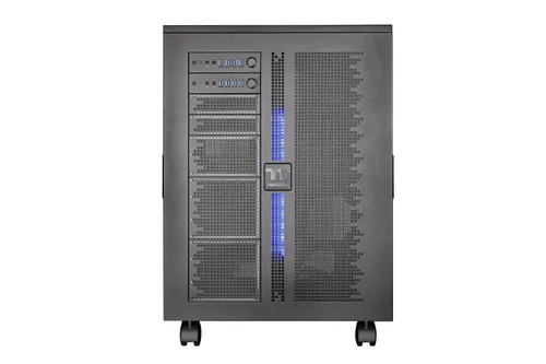 Vista 6 de Thermaltake Core W200 Capaz de sistema dual, refrigeración por agua extrema, XL-ATX, completamente modular/desmontable, certificada Tt, caja