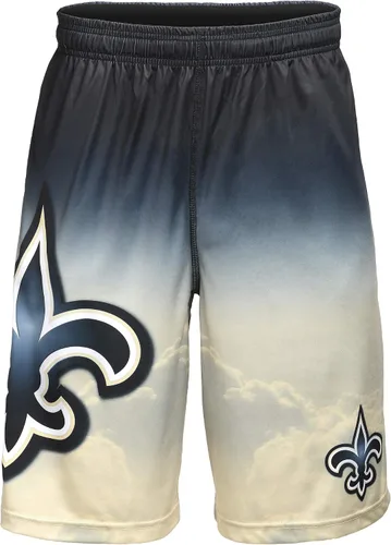 Vista 5 de FOCO Mens NFL Football Team Logo Gradient Big Logo Training Shorts