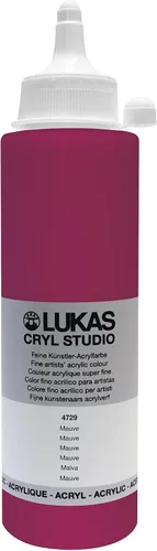 Vista 11 de Lukas CRYL Studio Artist - Pintura acrílica para artistas, Alizarín Carmesí, botella de 250 ml - Pinturas acrílicas de alto pigmento para pintar