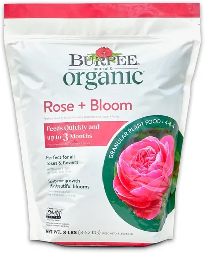 Vista 14 de Burpee Alimento Orgánico Granular de Propósito Natural de 4 Libras para Cultivar Plantas Fuertes Bueno para Huerto de Vegetales, Jardín de Flores