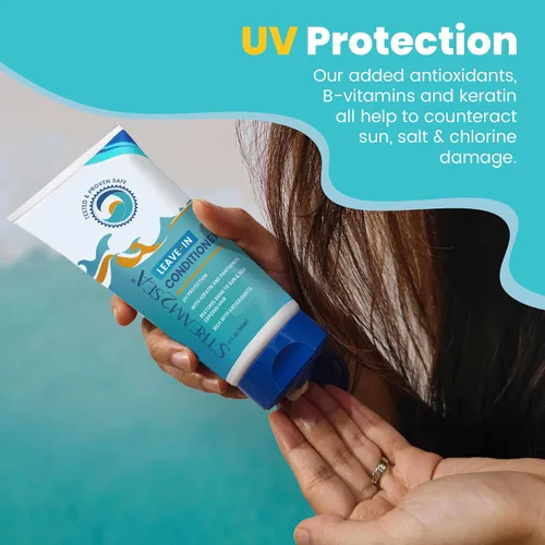 Vista 6 de Stream2Sea - Acondicionador de cabello sin sulfato sin enjuague con protección solar, 1 onza cada uno, paquete de 3