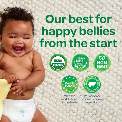 Vista 5 de HAPPY BABY Etapa 1, 0-12 meses, fórmula orgánica para bebés, 22.9 onzas