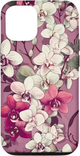 Vista 28 de Orchid Flowers Purple Pink Floral Case for iPhone 17