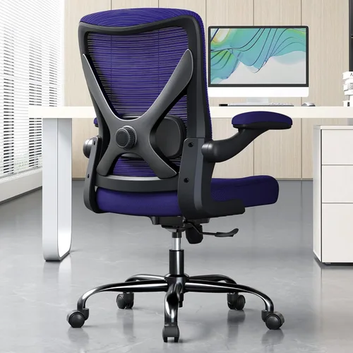Vista 11 de Ergalithic Silla ergonómica de oficina – Sillas de escritorio de computadora en forma de X cómodas, silla de juegos de malla con respaldo alto