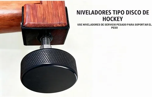 Vista 3 de AceFox Ice Hockey Pucks (1/4/6/25 Pcs Options) Negro