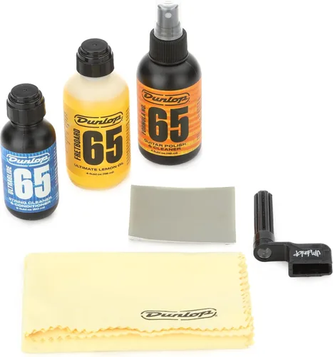 Vista 2 de Dunlop 6504 Guitar Tech Care Kit + GFW-GTR-1000 - Soporte para guitarra individual