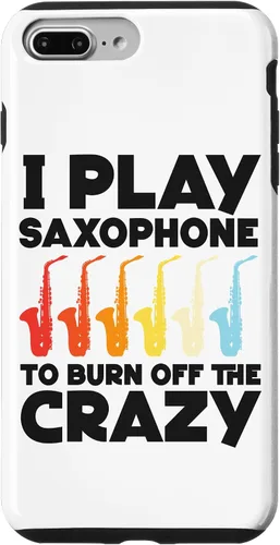Vista 12 de iPhone 16 Saxofón I play saxofón para quemar el caso loco