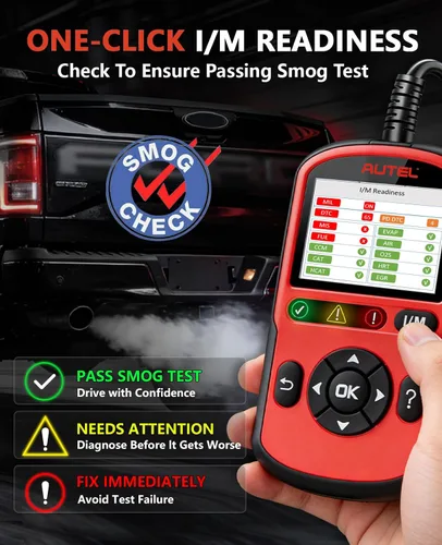 Vista 9 de Autel OBD2 Scanner AutoLink AL549: Lector de códigos de motor 2025, herramienta de diagnóstico ABS, prueba universal de batería y alternador