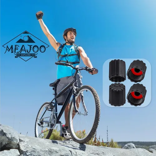 Vista 66 de 10 piezas de tapas de válvula de neumático TPMS con vástago largo, tapas de válvula de rueda de plástico negro para TPMS TR20008, tapas de vástago