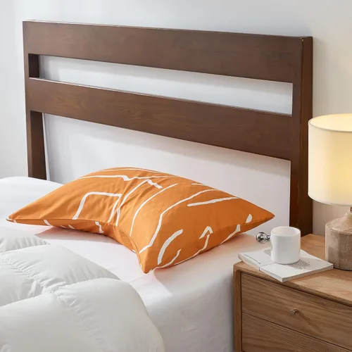 Vista 12 de Sidney Sleep Fundas de Almohada Curvas - Cierre de Cremallera de Longitud Completa - Microfibra Cepillada Suave Premium - Resistente a