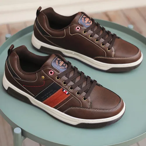 Vista 7 de AX BOXING Zapatos casuales para hombre, zapatillas de moda, transpirables, cómodas, para caminar