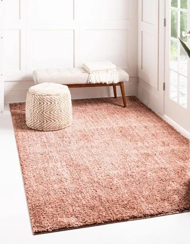Vista 22 de Unique Loom Shaggy Chic Collection Alfombra de área, lanudo (2' x 3' 1", rectangular, azul arándano)