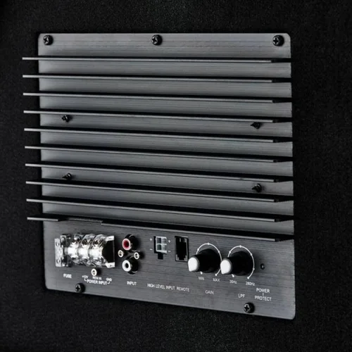 Vista 6 de Deaf Bonce Caja cargada machete con amplificador y subwoofer de 12" DB-ML-12A