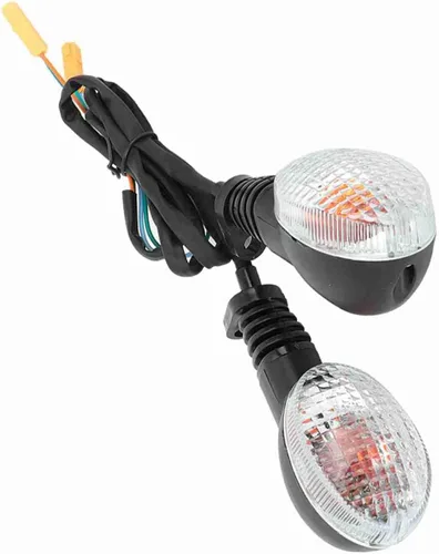 Vista 5 de Señales de giro LED para motocicleta, indicadores de giro LED de 2 piezas compatibles con 250 250R