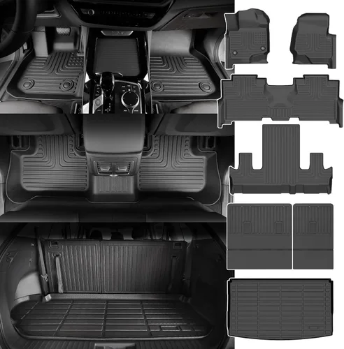 Vista 58 de Alfombrillas para Jeep Compass 2007-2016/2007-2016 Jeep Patriot/Dodge Caliber 2007-2012 para todo tipo de clima con forro de carga para automóvil