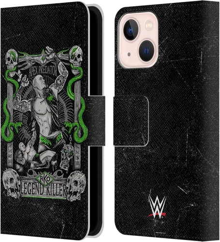Vista 32 de Head Case Designs Officially Licensed WWE in My Veins Randy Orton Leather Wallet Case Compatible with Apple iPhone 11